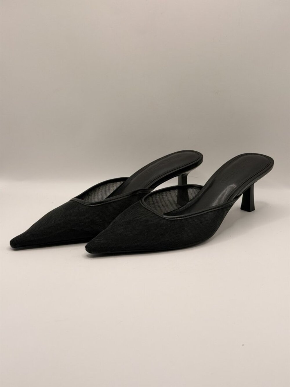 Steve Madden Women's Black Lisbeth Pointed Toe Mule Heel Sz 8 M